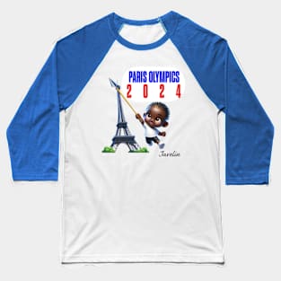 Para Olympics  2024 Javelin Baseball T-Shirt